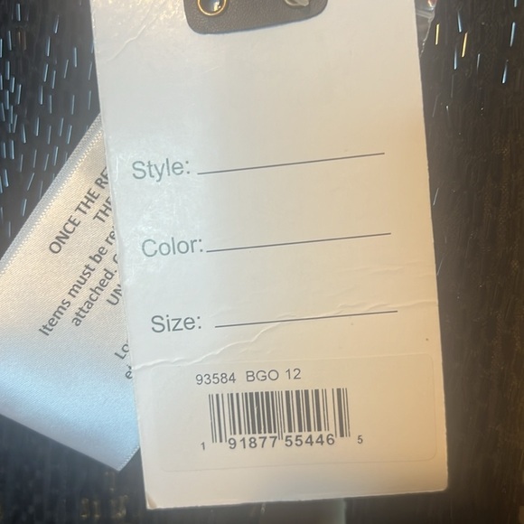 Mac Duggal 93584 LONG SLEEVE BEADED FRINGE EVENING GOWN - Picture 10 of 12